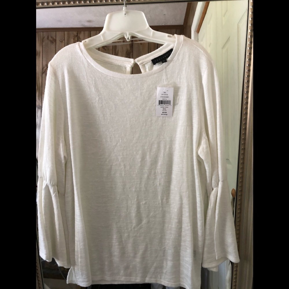 3/4 Bell sleeve tunic top